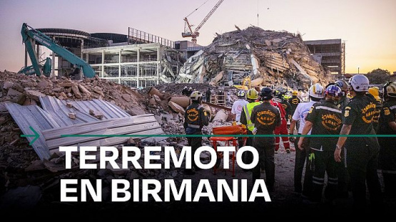 ¡Terremoto devastador en Birmania! El saldo ya asciende a 1.644 muertos
